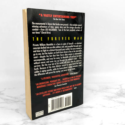 The Forever War by Joe Haldeman [1991 PAPERBACK] Avon • Eos