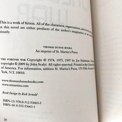 The Forever War by Joe Haldeman [TRADE PAPERBACK / 2009]