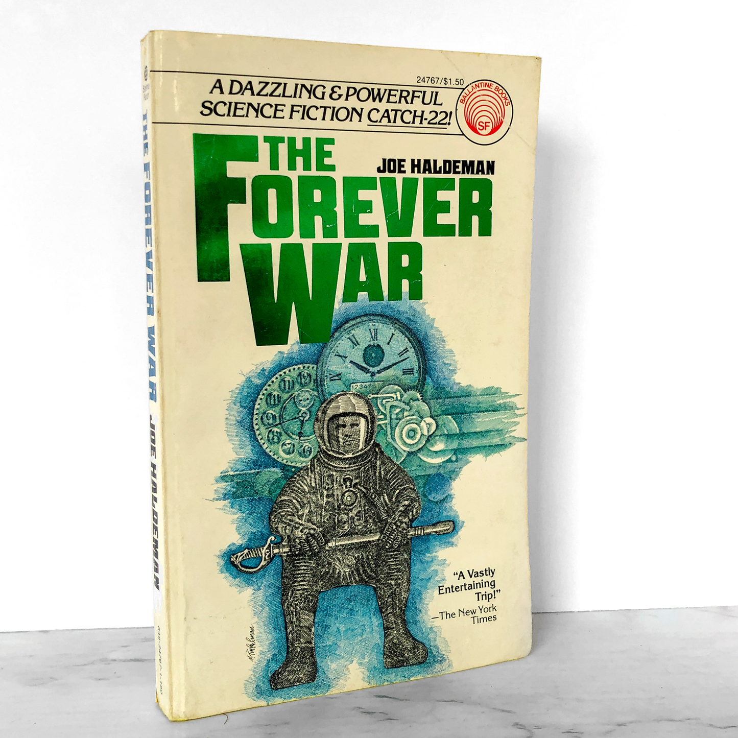 The Forever War by Joe Haldeman [FIRST PAPERBACK PRINTING] 1976