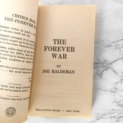 The Forever War by Joe Haldeman [FIRST PAPERBACK PRINTING] 1976