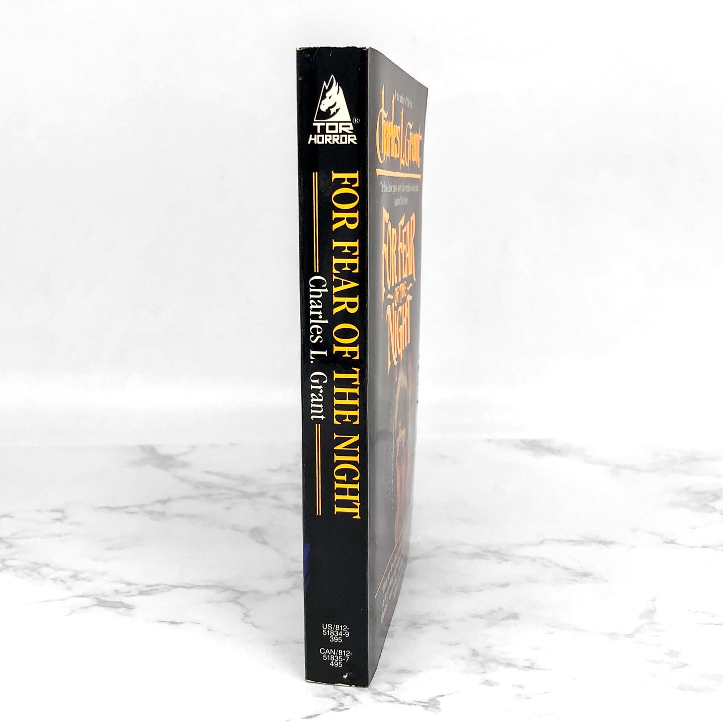 For Fear of the Night by Charles L. Grant [FIRST PAPERBACK PRINTING] 1988