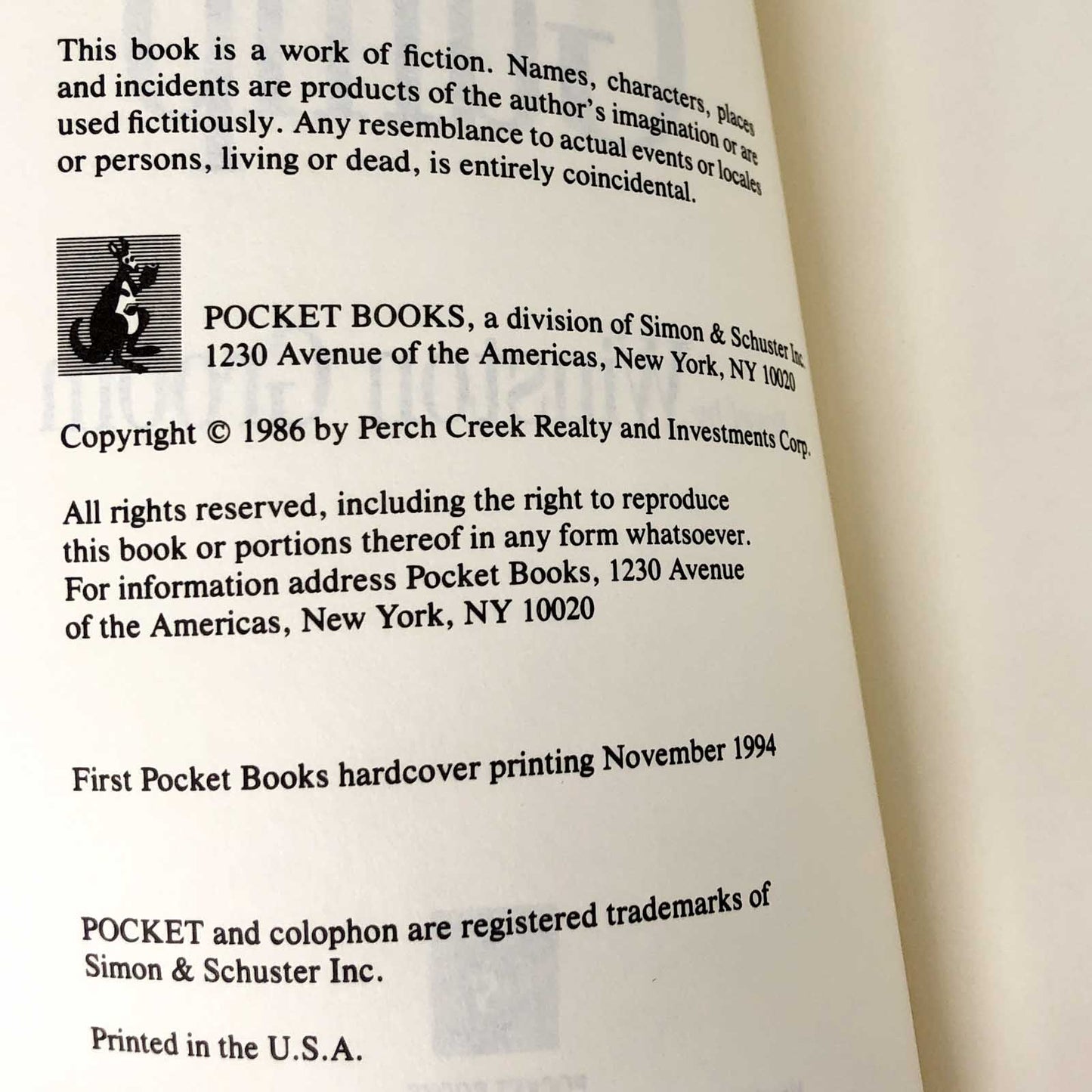 Forrest Gump by Winston Groom [PUBLISHERS ADVANCE PAPERBACK] 1994 • Pocket