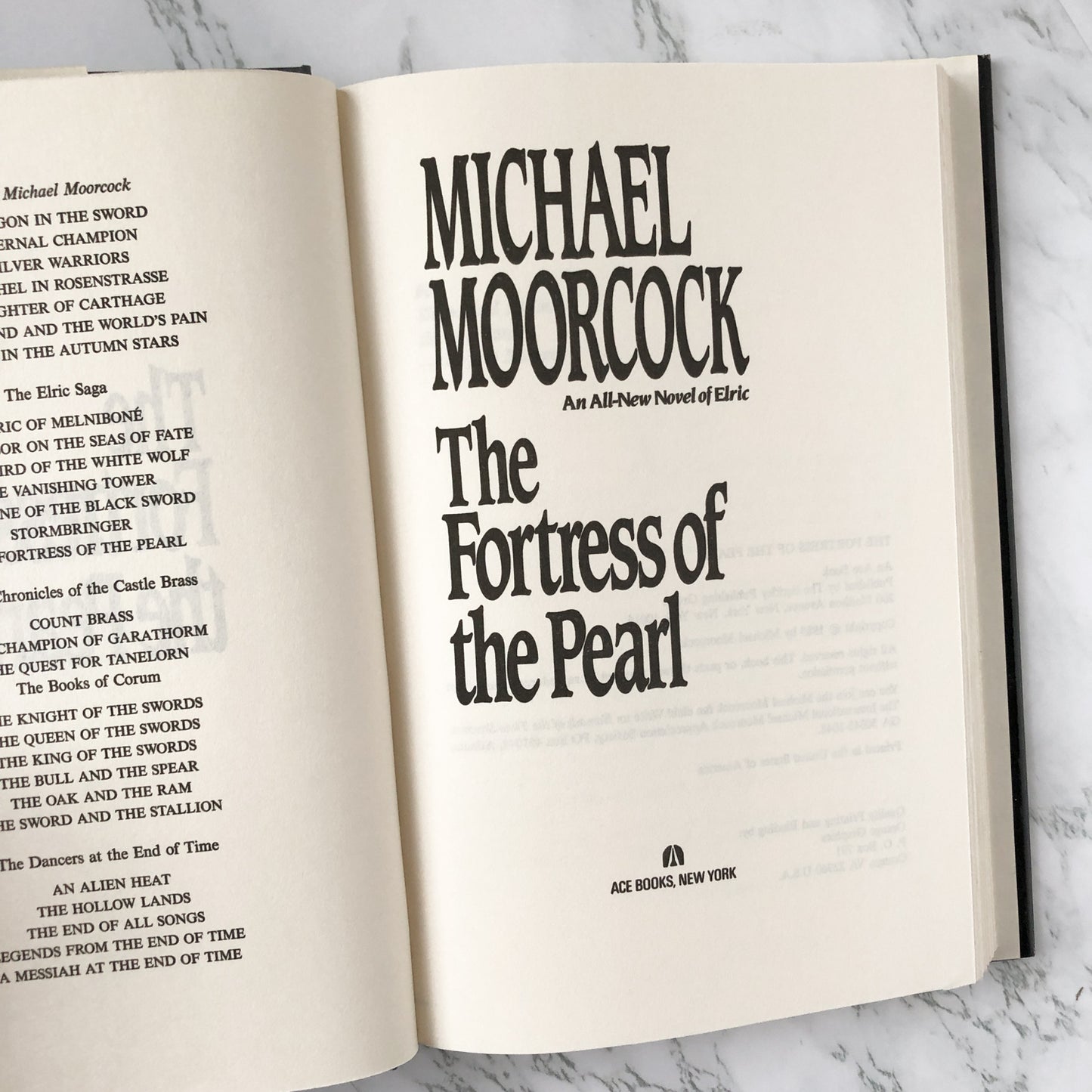 The Fortress of the Pearl by Michael Moorcock [FIRST BC EDITION] - Bookshop Apocalypse