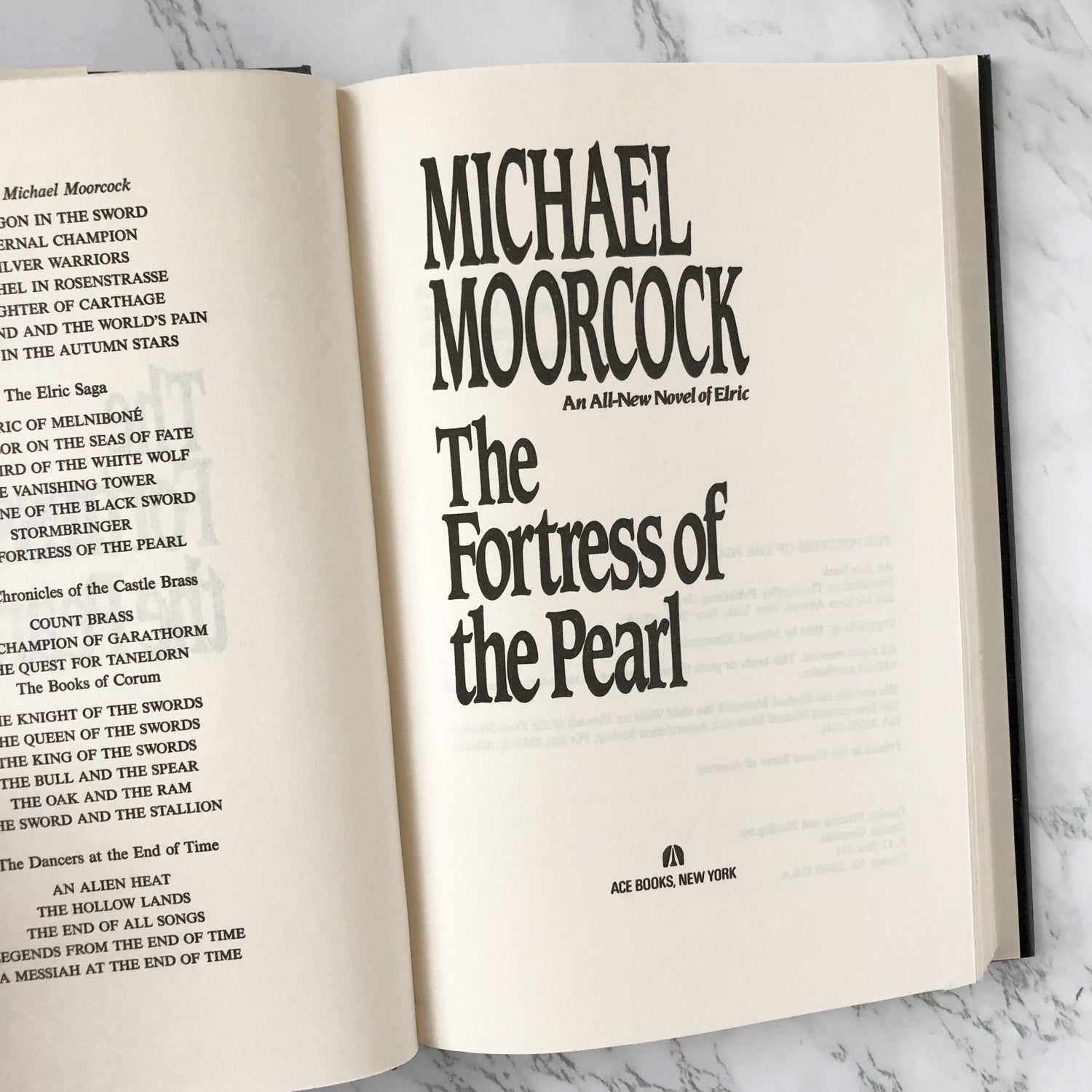The Fortress of the Pearl by Michael Moorcock [FIRST BC EDITION] - Bookshop Apocalypse