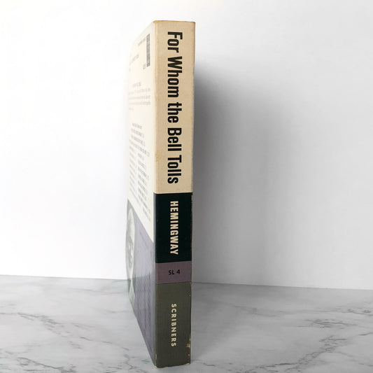 For Whom the Bell Tolls by Ernest Hemingway [TRADE PAPERBACK] 1968 • Scribner