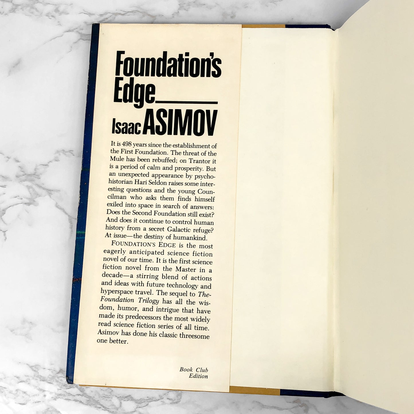Foundation's Edge by Isaac Asimov [1982 HARDCOVER]