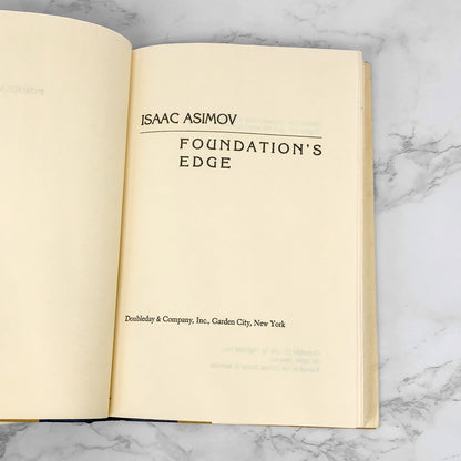 Foundation's Edge by Isaac Asimov [1982 HARDCOVER]