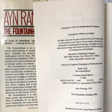 The Fountainhead by Ayn Rand [1986 CENTENNIAL EDITION] - Bookshop Apocalypse