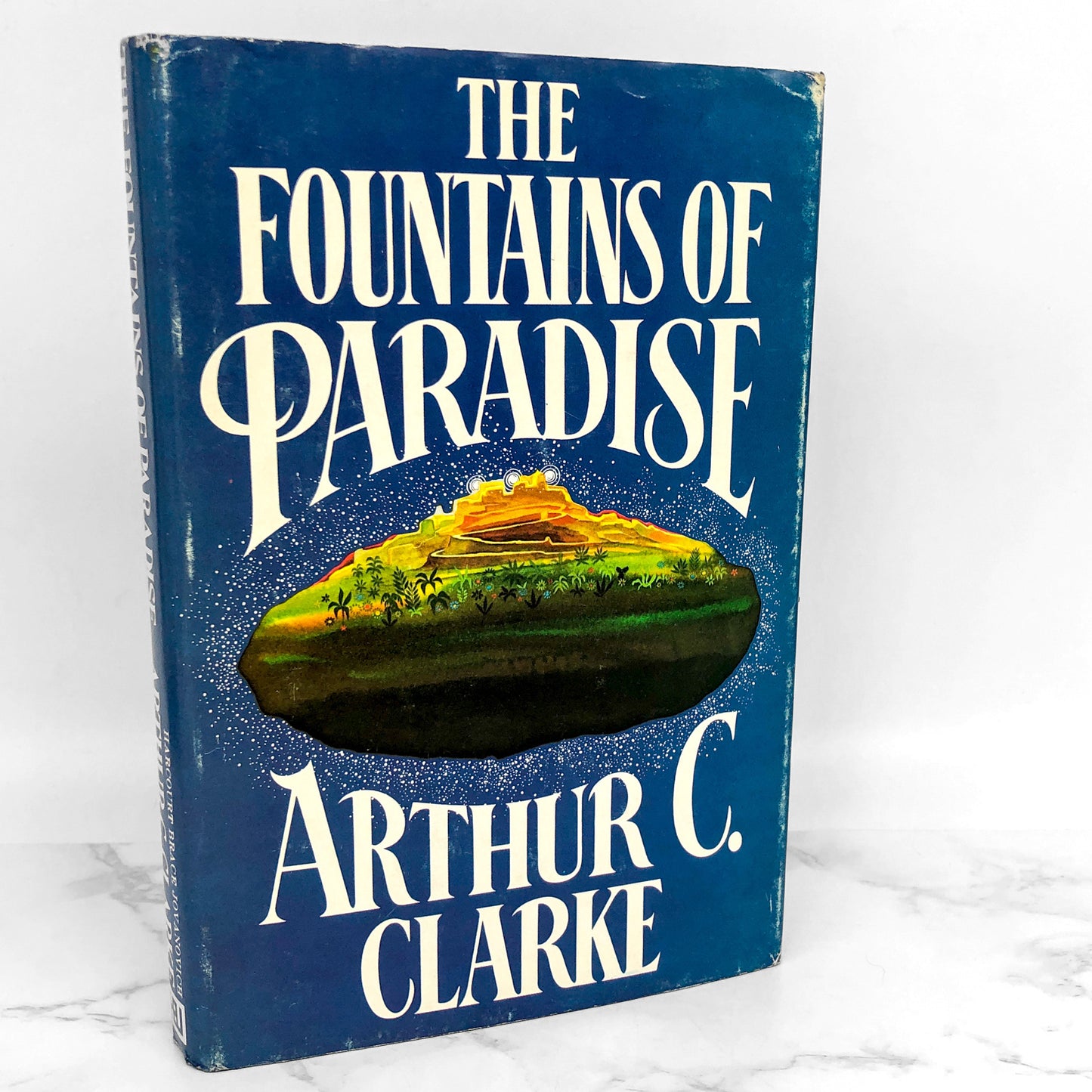 The Fountains of Paradise by Arthur C. Clarke [1979 HARDCOVER] BCE • HBJ