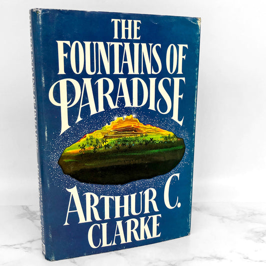 The Fountains of Paradise by Arthur C. Clarke [1979 HARDCOVER] BCE • HBJ