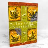 The Four Agreements by Don Miguel Ruiz [FIRST EDITION PAPERBACK] 1997 • Amber-Allen