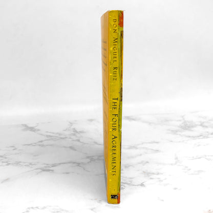 The Four Agreements by Don Miguel Ruiz [FIRST EDITION PAPERBACK] 1997 • Amber-Allen