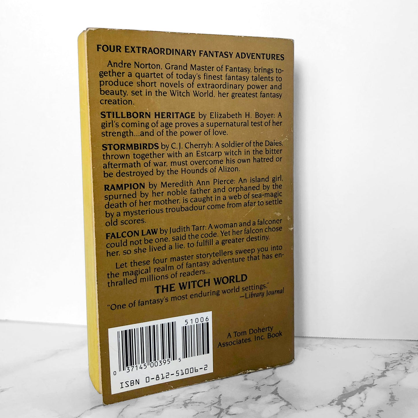 Four From the Witch World by Andre Norton [FIRST PAPERBACK PRINTING / 1991]