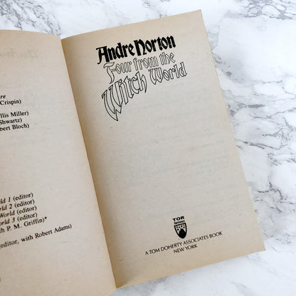 Four From the Witch World by Andre Norton [FIRST PAPERBACK PRINTING / 1991]