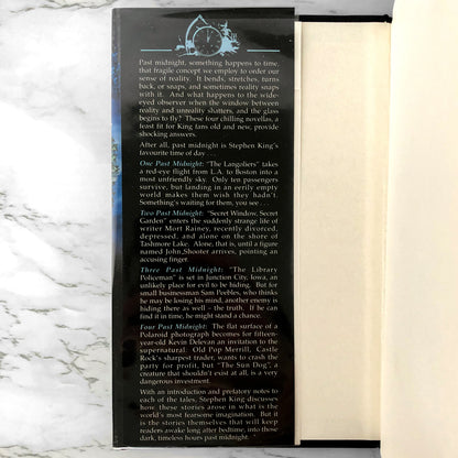 Four Past Midnight by Stephen King [U.K. FIRST BOOK CLUB EDITION] 1990