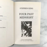 Four Past Midnight by Stephen King [U.K. FIRST BOOK CLUB EDITION] 1990