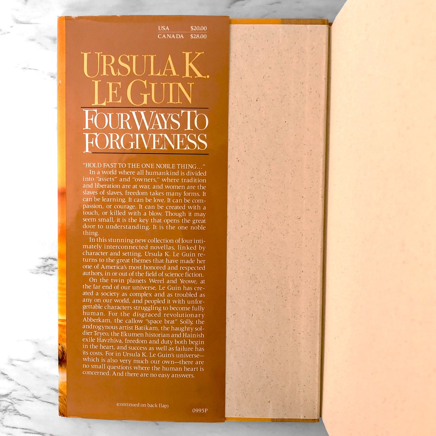 Four Ways to Forgiveness by Ursula K. Le Guin [FIRST EDITION / FIRST PRINTING]