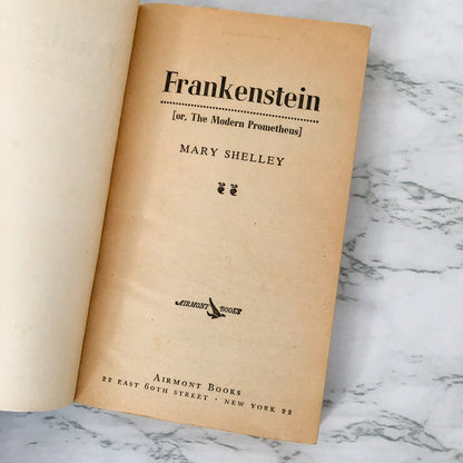 Frankenstein by Mary Shelley [1963 PAPERBACK]