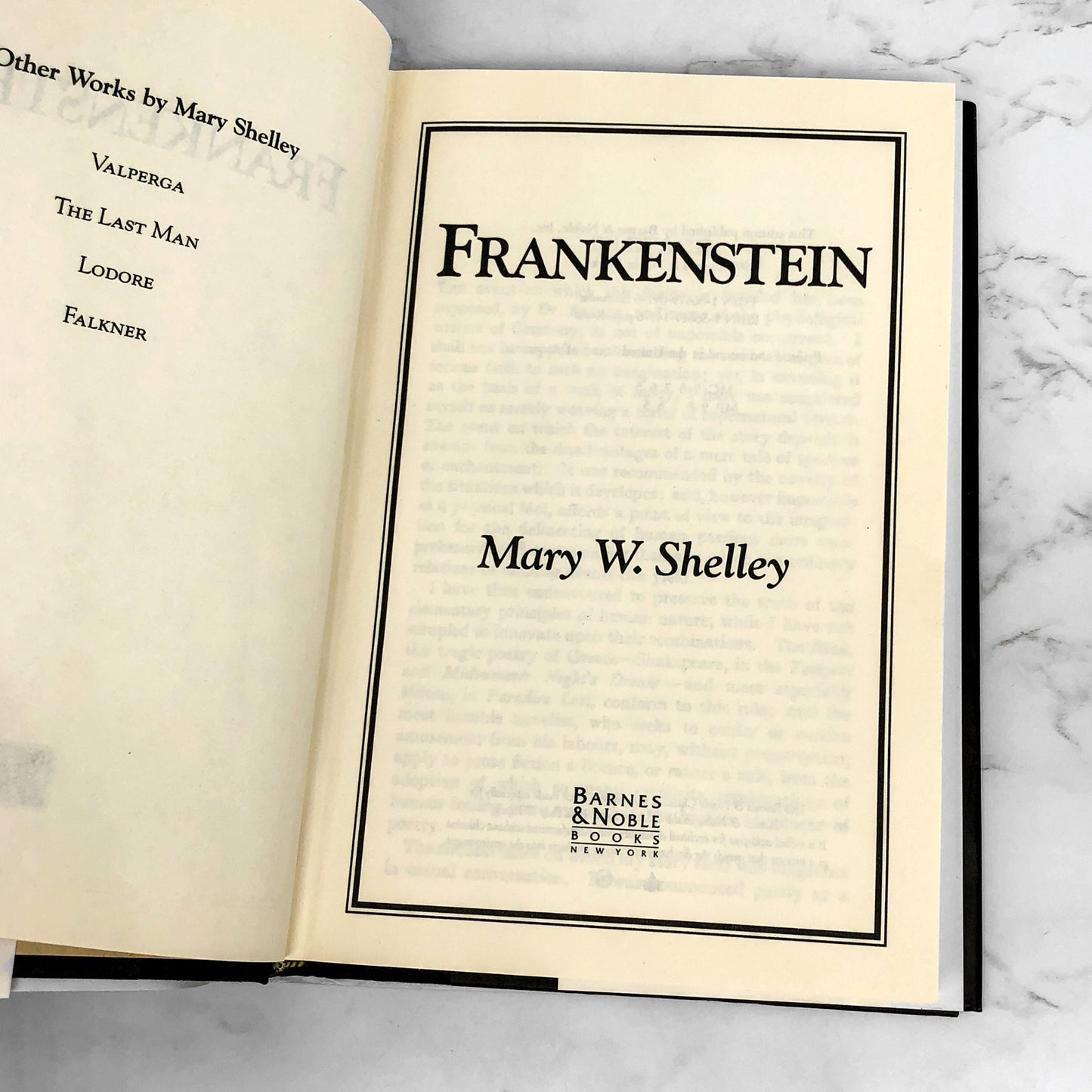 Frankenstein by Mary W. Shelley [1993 HARDCOVER] • B&N