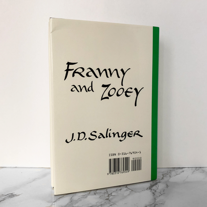 Franny and Zooey by J.D. Salinger [FIRST EDITION / LATER PRINTING] - Bookshop Apocalypse