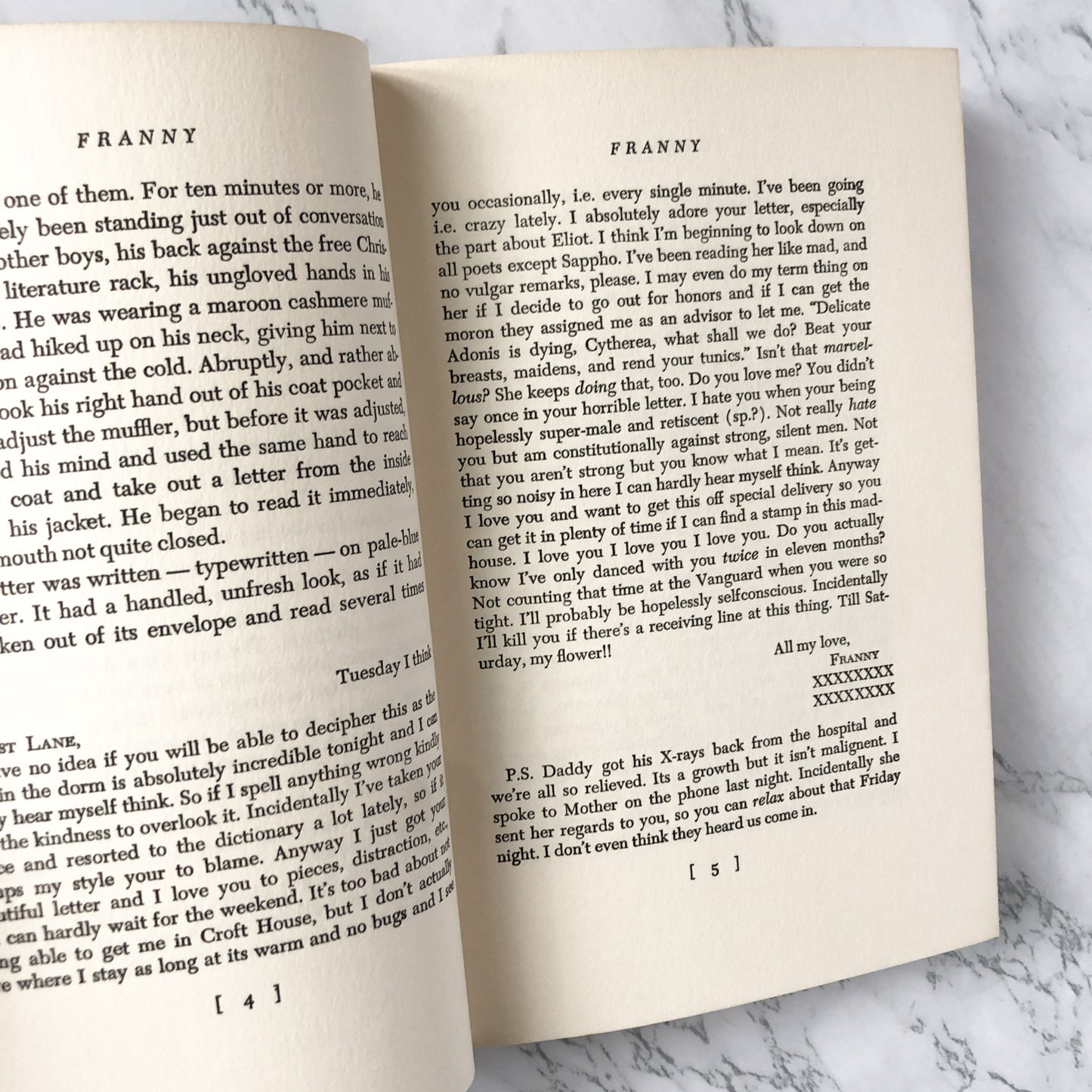 Franny and Zooey by J.D. Salinger [FIRST EDITION / 7TH PRINTING] - Bookshop Apocalypse