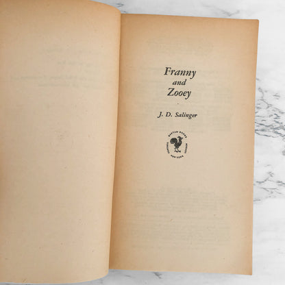 Franny and Zooey by J.D. Salinger ['66 PAPERBACK]