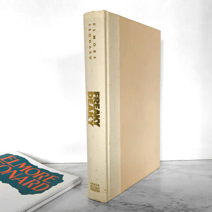 Freaky Deaky by Elmore Leonard [1988 HARDCOVER[