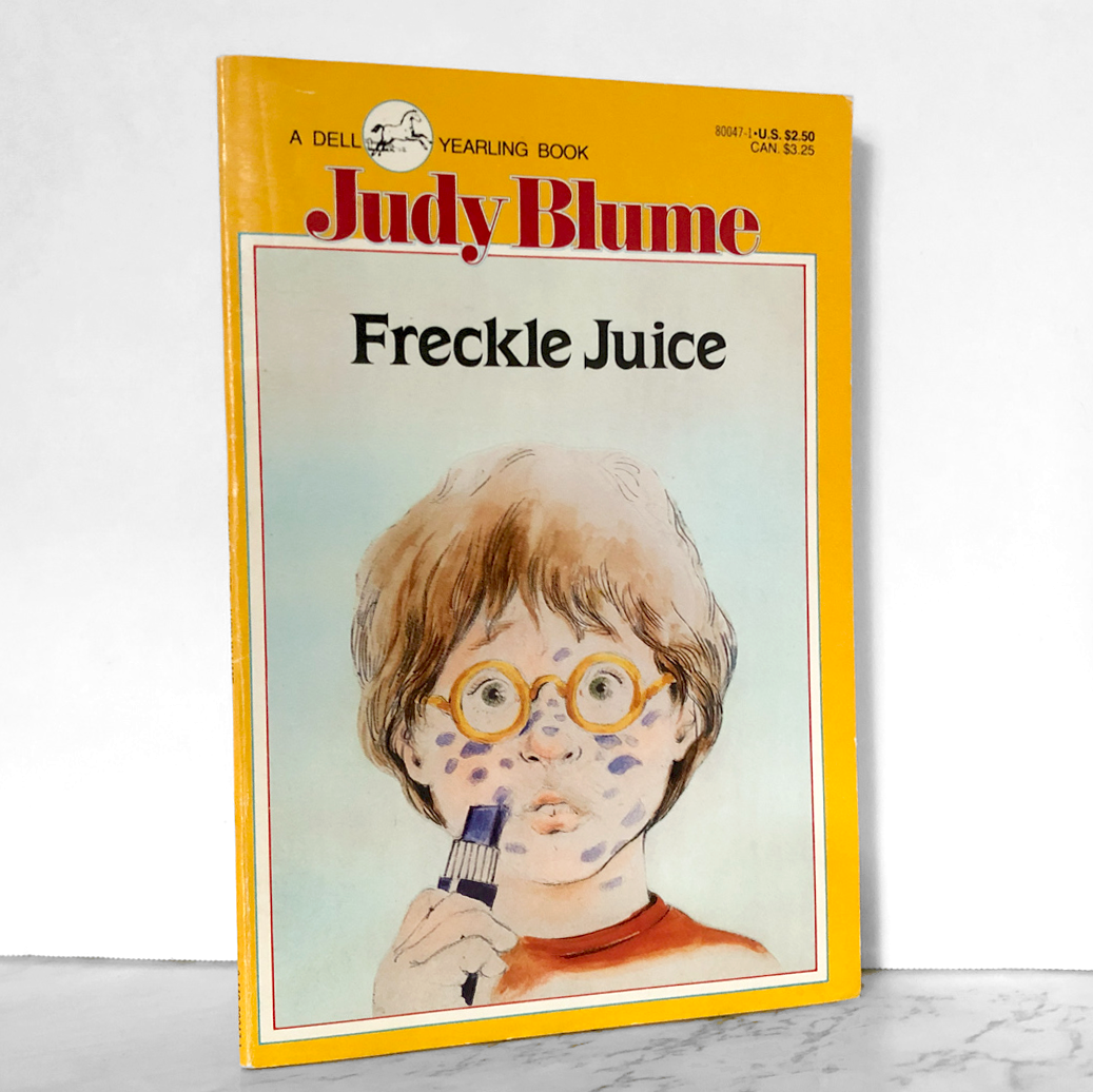 Freckle Juice by Judy Blume [1986 TRADE PAPERBACK]