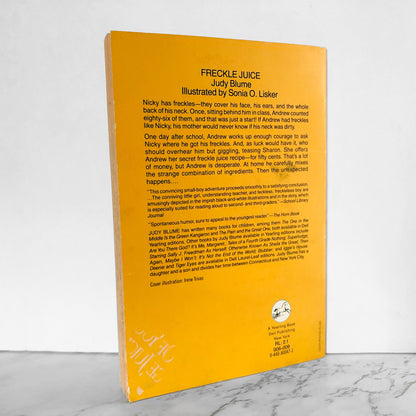 Freckle Juice by Judy Blume [1986 TRADE PAPERBACK]