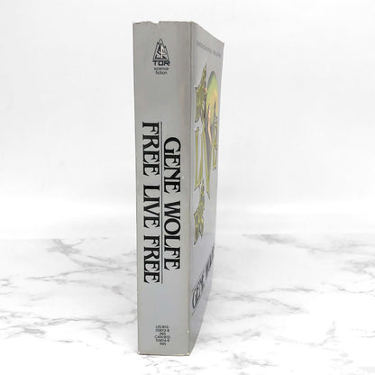 Free Live Free by Gene Wolfe [FIRST PAPERBACK PRINTING] 1986