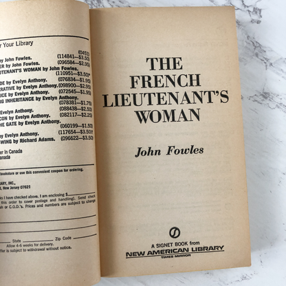 The French Lieutenant's Woman by John Fowles [1981 PAPERBACK] - Bookshop Apocalypse