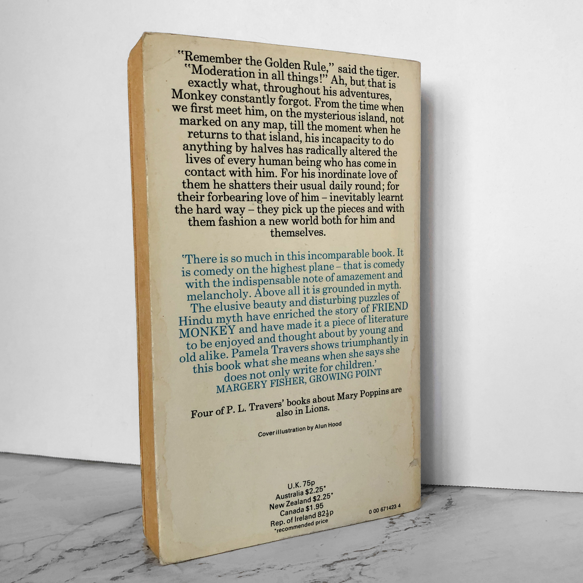 Friend Monkey by P.L. Travers [1979 UK PAPERBACK] - Bookshop Apocalypse