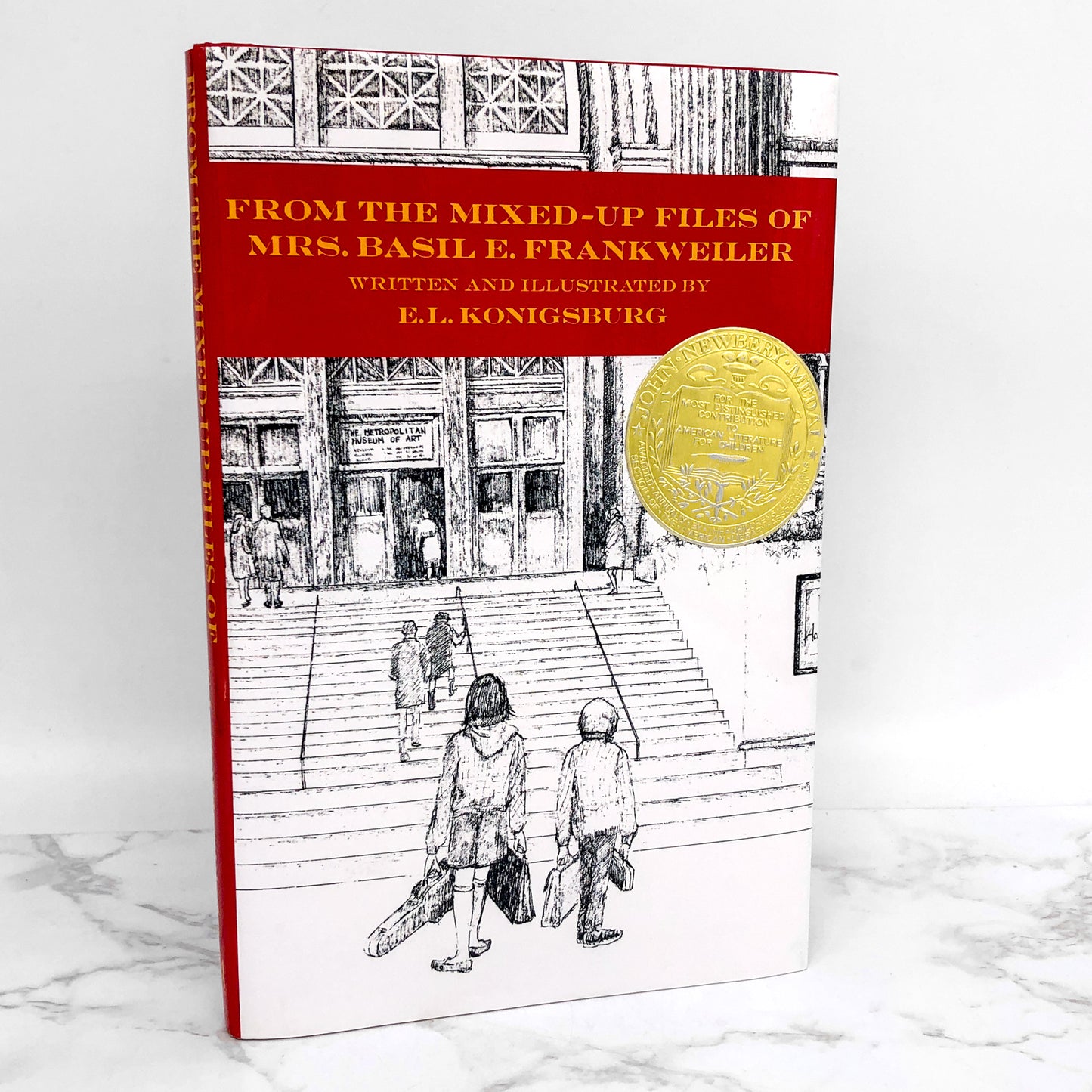 From the Mixed-Up Files of Mrs. Basil E. Frankweiler by E.L. Konigsburg [FIRST EDITION RE-PRINT] • Atheneum