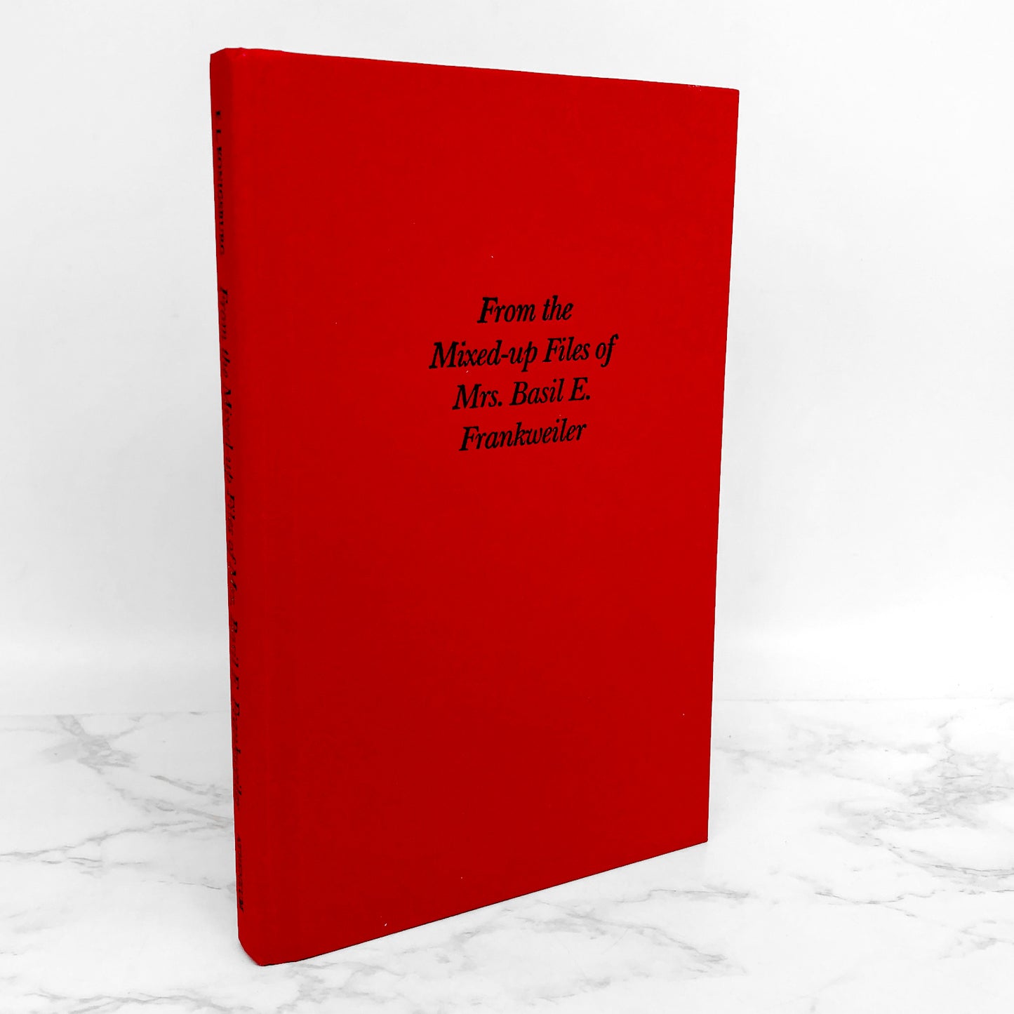 From the Mixed-Up Files of Mrs. Basil E. Frankweiler by E.L. Konigsburg [FIRST EDITION RE-PRINT] • Atheneum