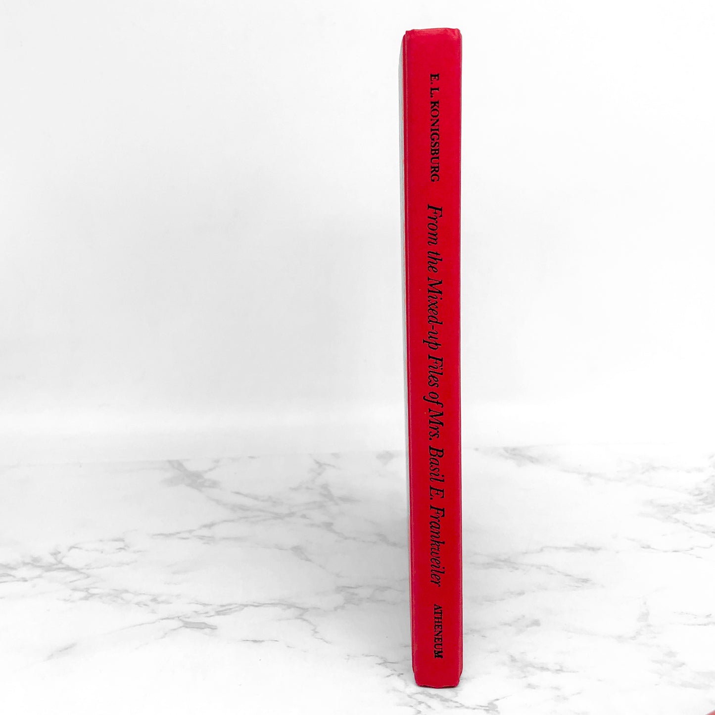 From the Mixed-Up Files of Mrs. Basil E. Frankweiler by E.L. Konigsburg [FIRST EDITION RE-PRINT] • Atheneum