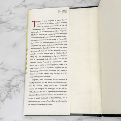 The Short Stories of F. Scott Fitzgerald [HARDCOVER ANTHOLOGY] 1998