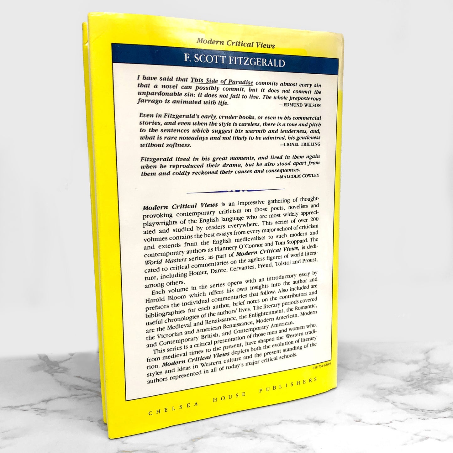 F. Scott Fitzgerald - Modern Critical Views edited by Harold Bloom [FIRST EDITION] 1985