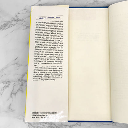 F. Scott Fitzgerald - Modern Critical Views edited by Harold Bloom [FIRST EDITION] 1985