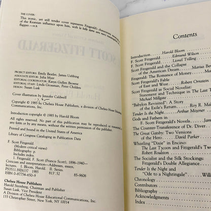 F. Scott Fitzgerald - Modern Critical Views edited by Harold Bloom [FIRST EDITION] 1985