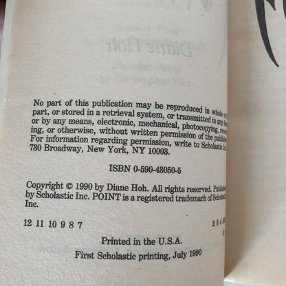 Funhouse by Diane Hoh [POINT HORROR #9] - Bookshop Apocalypse