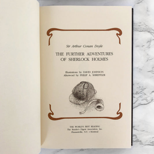 The Further Adventures of Sherlock Holmes by Sir Arthur Conan Doyle [ILLUSTRATED HARDCOVER / 1993]