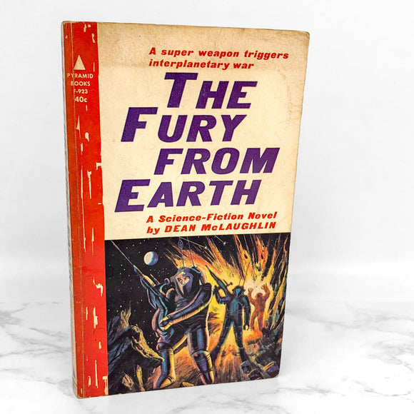 The Fury From Earth by Dean McLaughlin [FIRST EDITION PAPERBACK] 1963