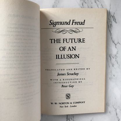 The Future of an Illusion by Sigmund Freud [1989 TRADE PAPERBACK] - Bookshop Apocalypse