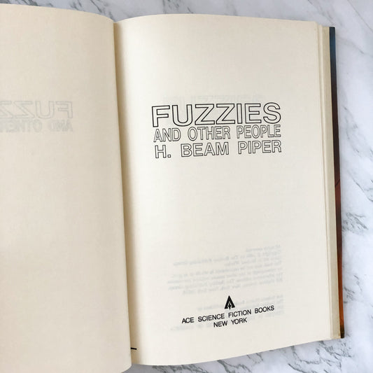 Fuzzies and Other People by H. Beam Piper [1984 HARDCOVER BC EDITION] - Bookshop Apocalypse
