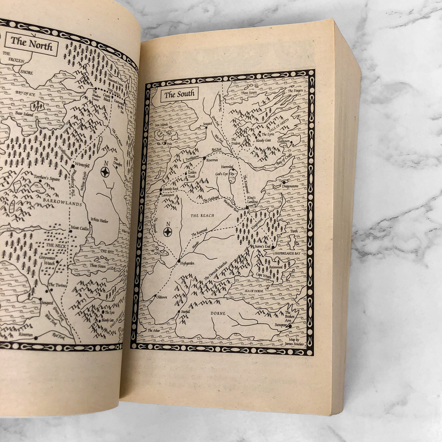 A Game of Thrones by George R.R. Martin [FIRST PAPERBACK EDITION] 1997 • See Condition