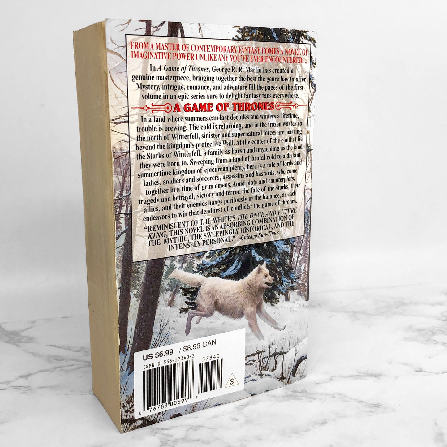 A Game of Thrones by George R.R. Martin [FIRST PAPERBACK EDITION] 1997 • See Condition