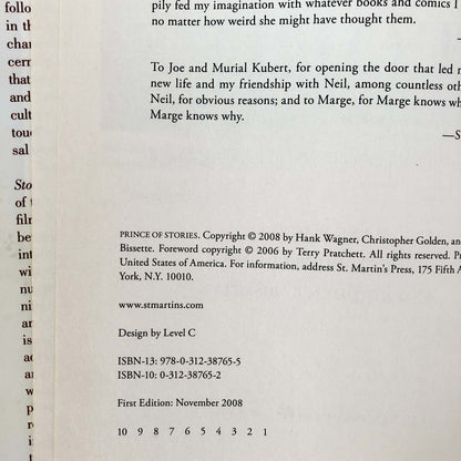 Prince of Stories: The Many Worlds of Neil Gaiman [FIRST EDITION / FIRST PRINTING] 2008