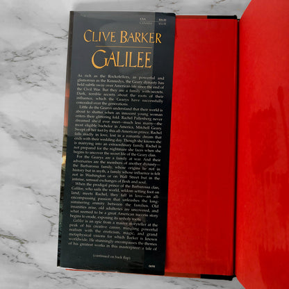 Galilee by Clive Barker SIGNED! [FIRST EDITION]
