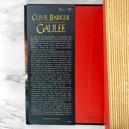 Galilee by Clive Barker [FIRST EDITION] 1998