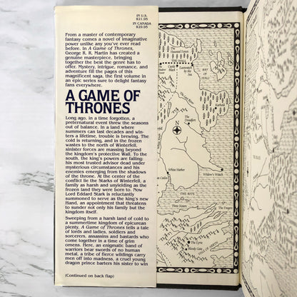 A Game of Thrones by George R.R. Martin [FIRST EDITION / FIRST PRINTING] 1996